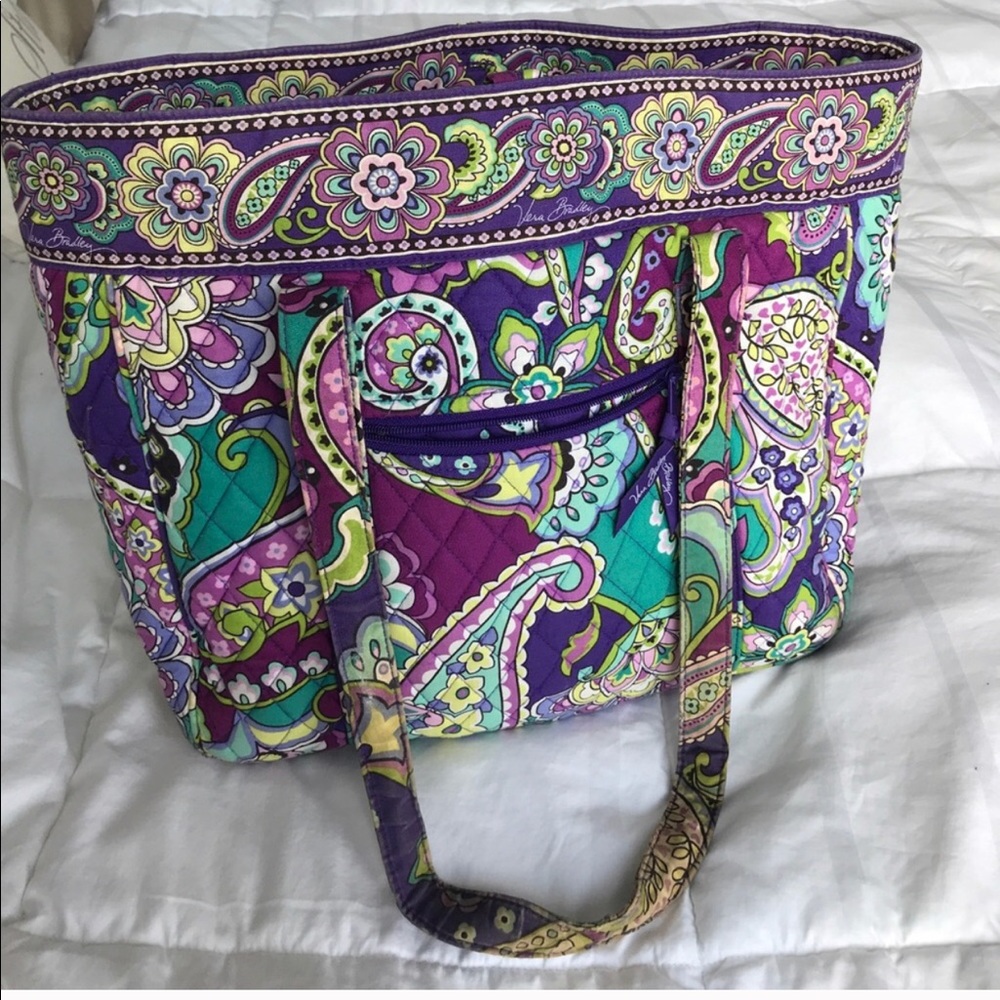 Vera bradly laptop tote bag